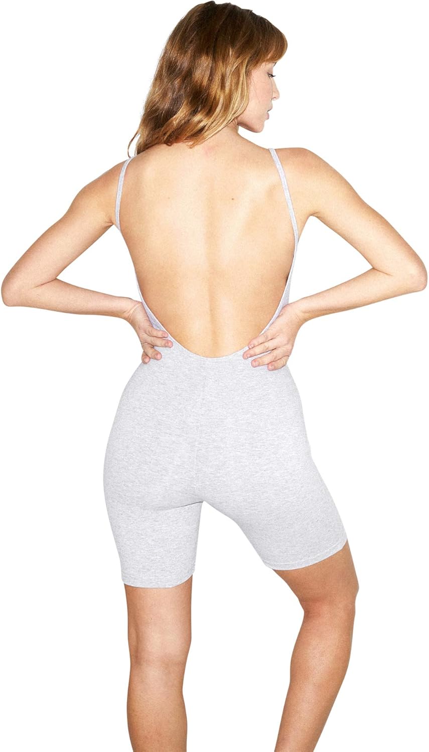 American Apparel womens Cotton Spandex Sleeveless Singlet at  Women’s Clothing store