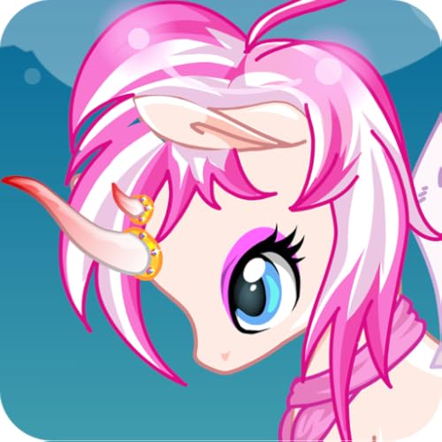 unicorn rainbow : pony dress up game