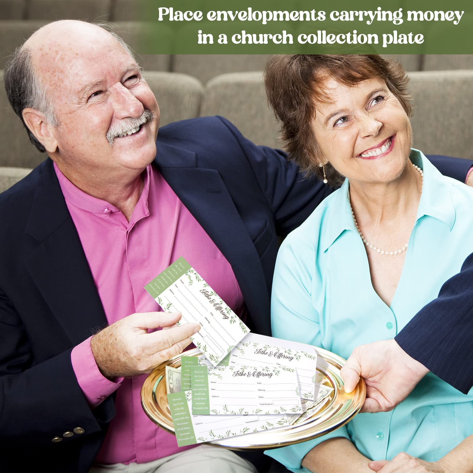 Snapklik.com : 1000 Count Church Offering Envelopes Tithe Donation ...