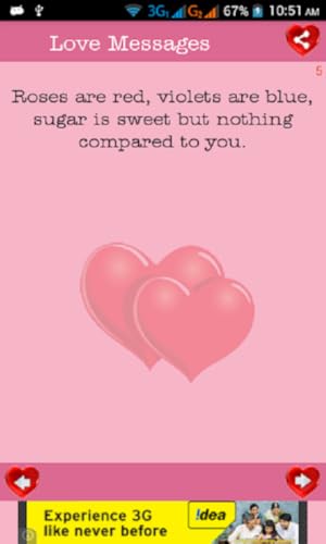 romantic sms