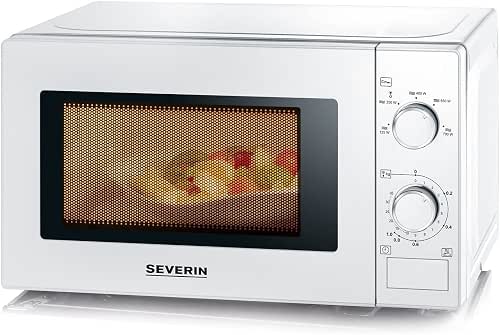 SEVERIN Four Micro-ondes, 20L, 700W, 5 niveaux de puissance, Minuteur