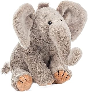 Rudolph Schaffer 4230 Schaffer Sugar Elephant Cuddle Toy, 13 cm, Grey, Multicoloured