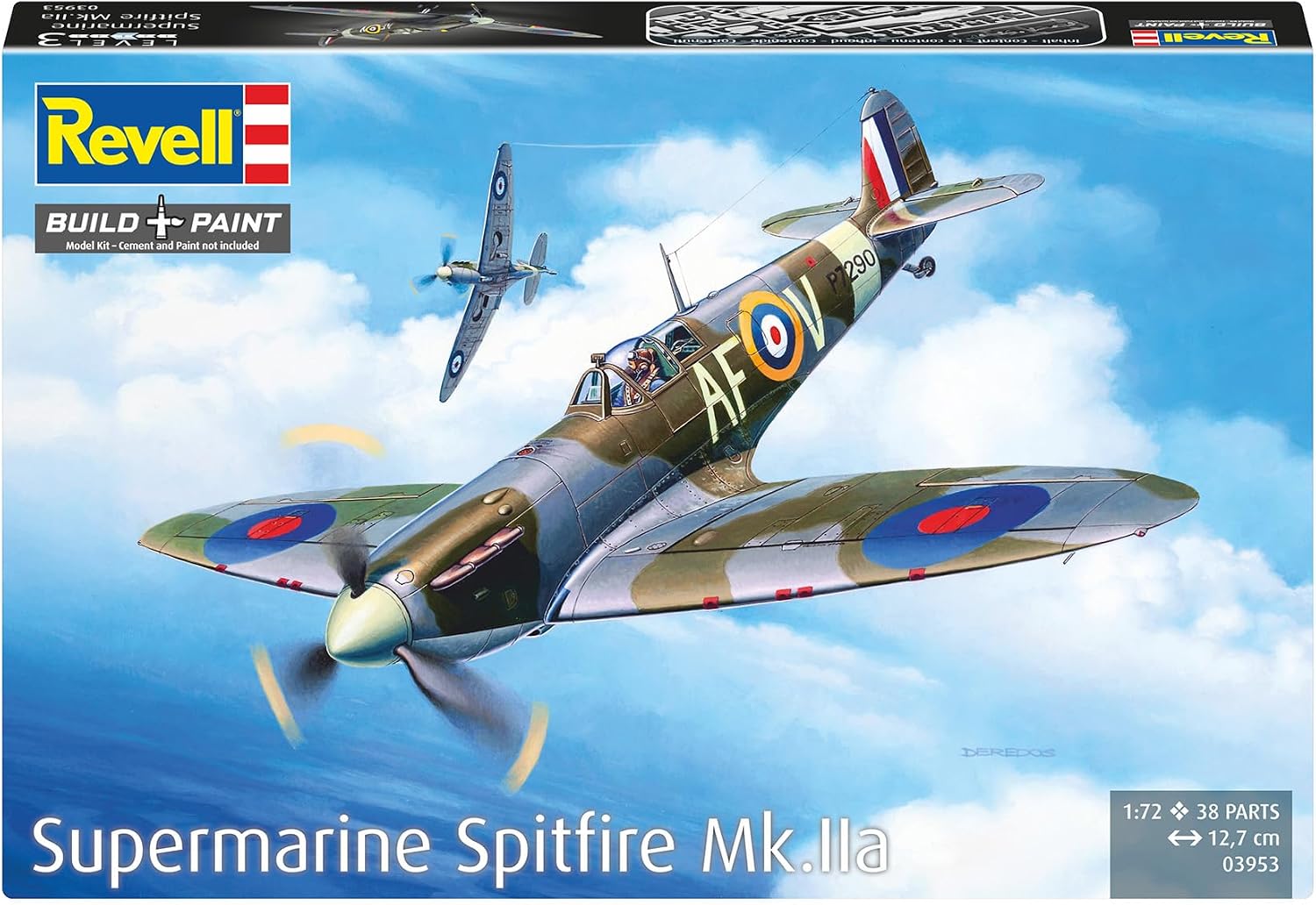 Revell of Germany Spitfire Mk. Lia. Building kit