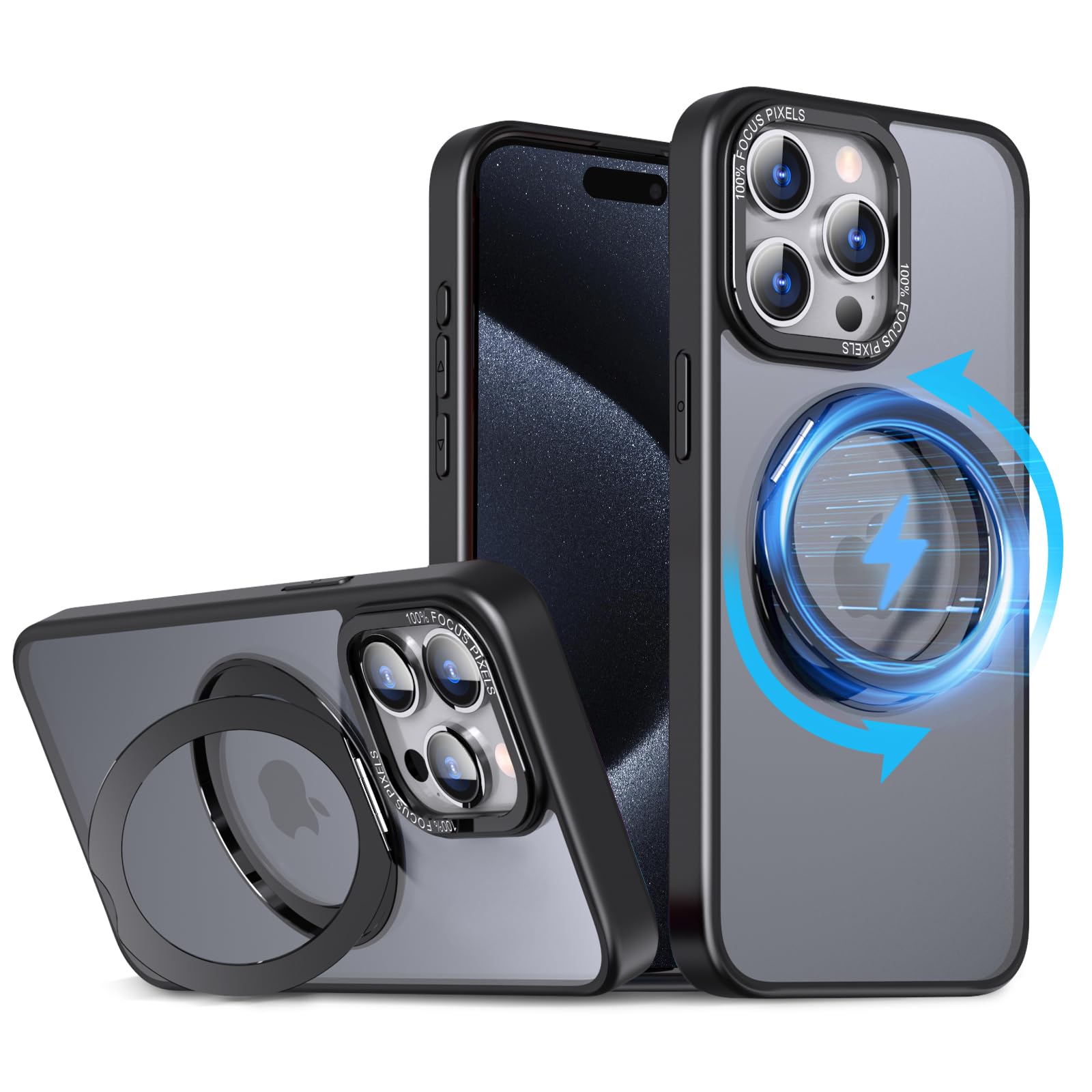 Amazon.co.jp: KWATUNG 互換品 iphone 15 pro max 用 ケース magsafe