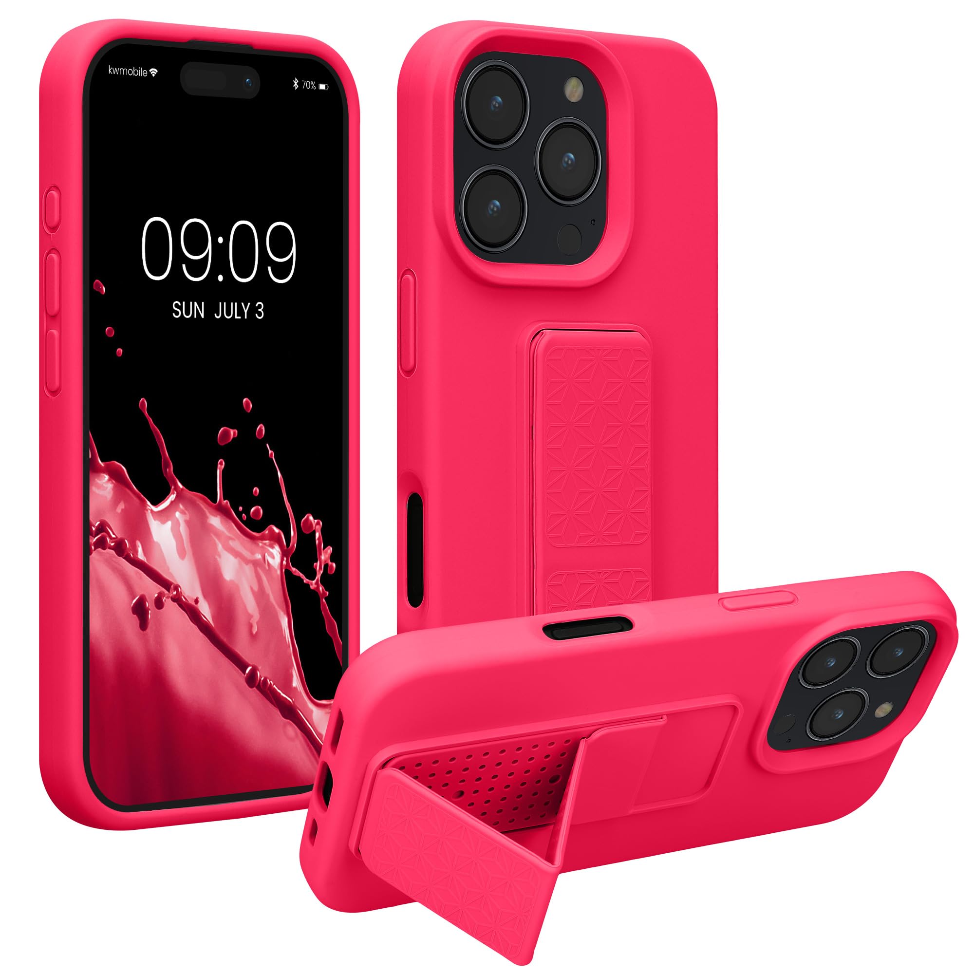 Custodia SouliGo Per IPhone 16e (6,1", 2025) – Silicone Morbido, Anello 360° E Supporto Magnetico, Verde Chiaro