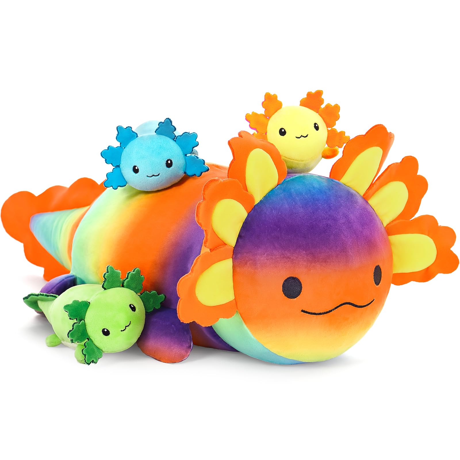 Amazon.com: BENINY 4Pcs Axolotl Plush, Giant Salamander Stuffed