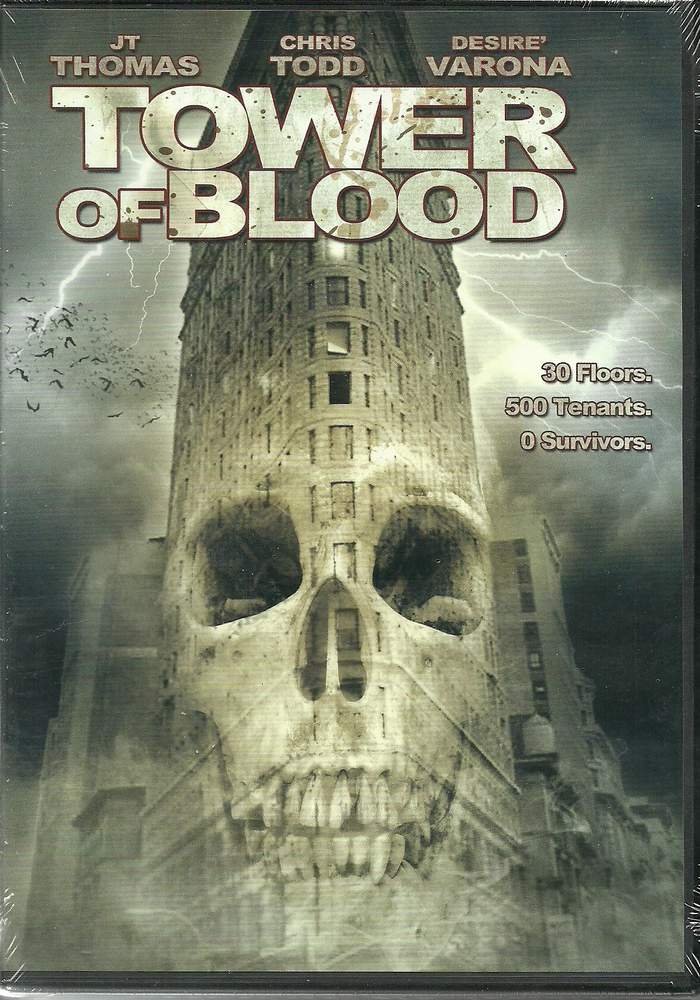 Tower of Blood DVD Alemania terror clásico importación cine de culto cinematográfico