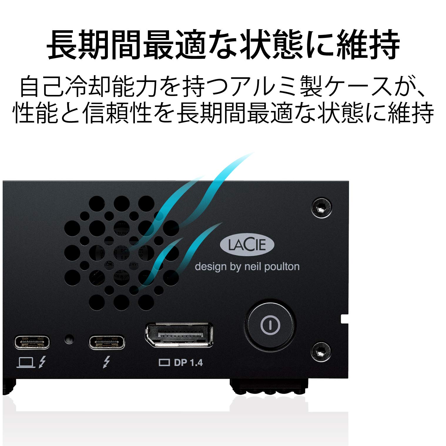 Amazon | ラシー LaCie SSD 外付けSSD 4TB 1big Dock SSD Pro 