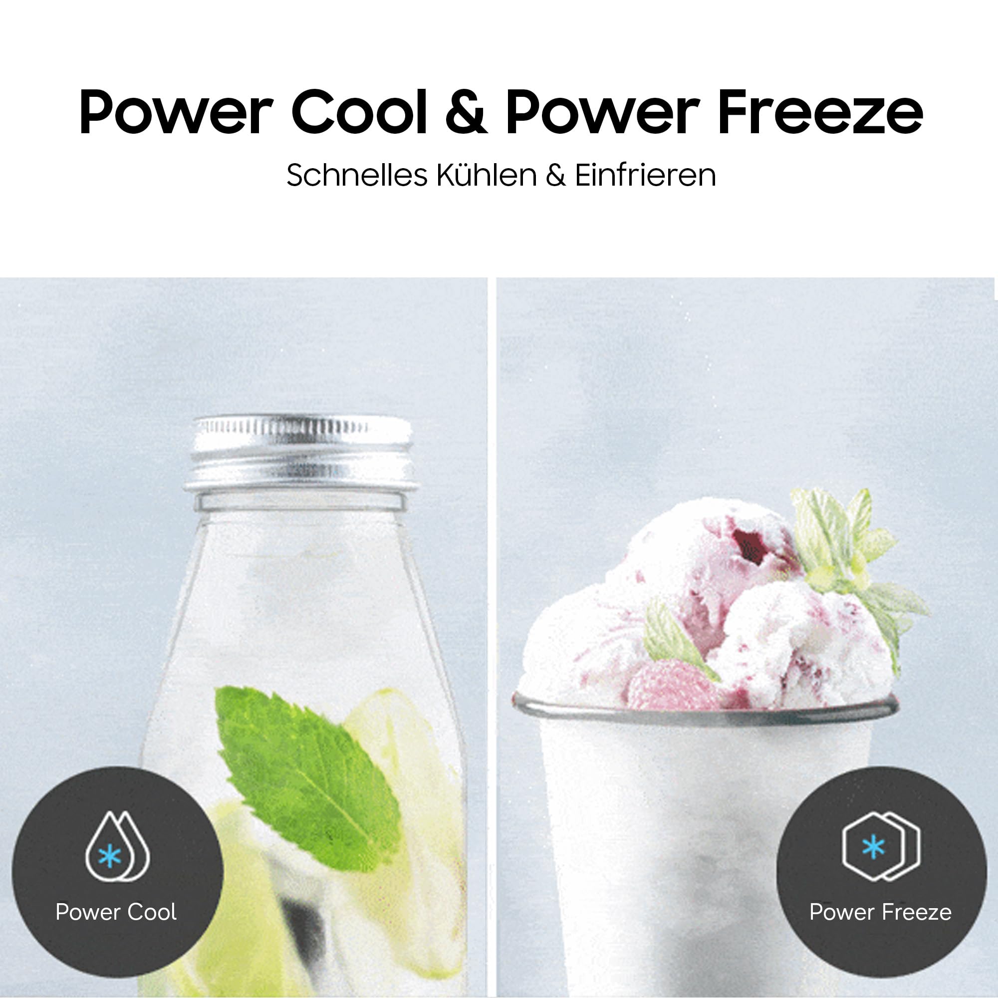 Samsung BRB38G705DWWEF Einbau-Kühl-Gefrierkombination, Kühlschrank mit Gefrierfach, 194 cm, 389 l, No Frost+, AI Energy Mode, Optimal Fresh+, Weiß