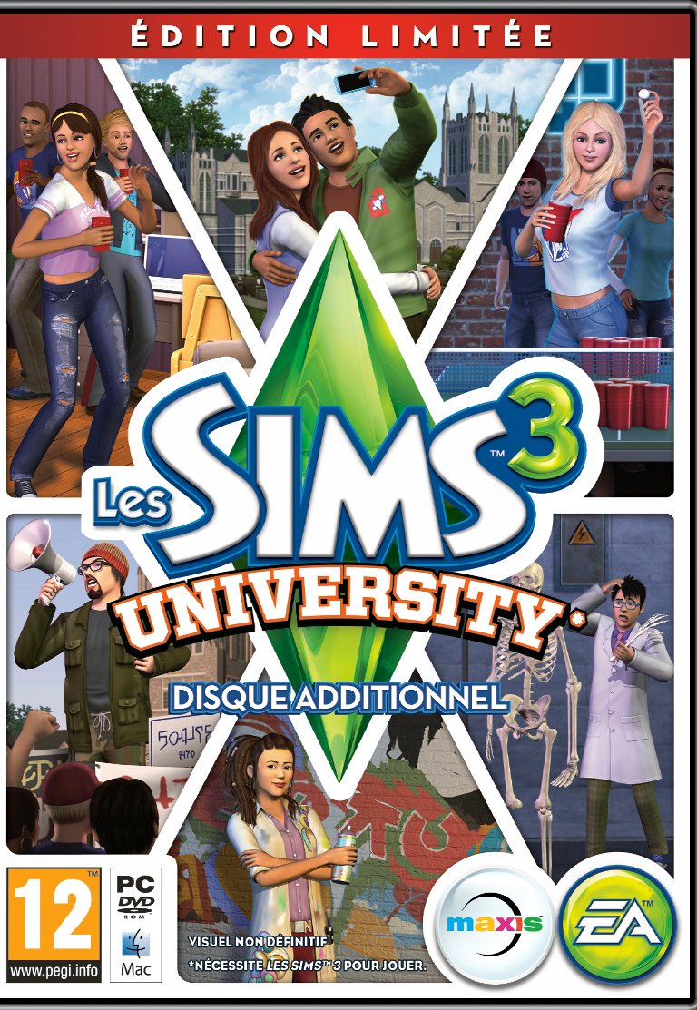 Sims 3 Université Edition Limitée [video game]