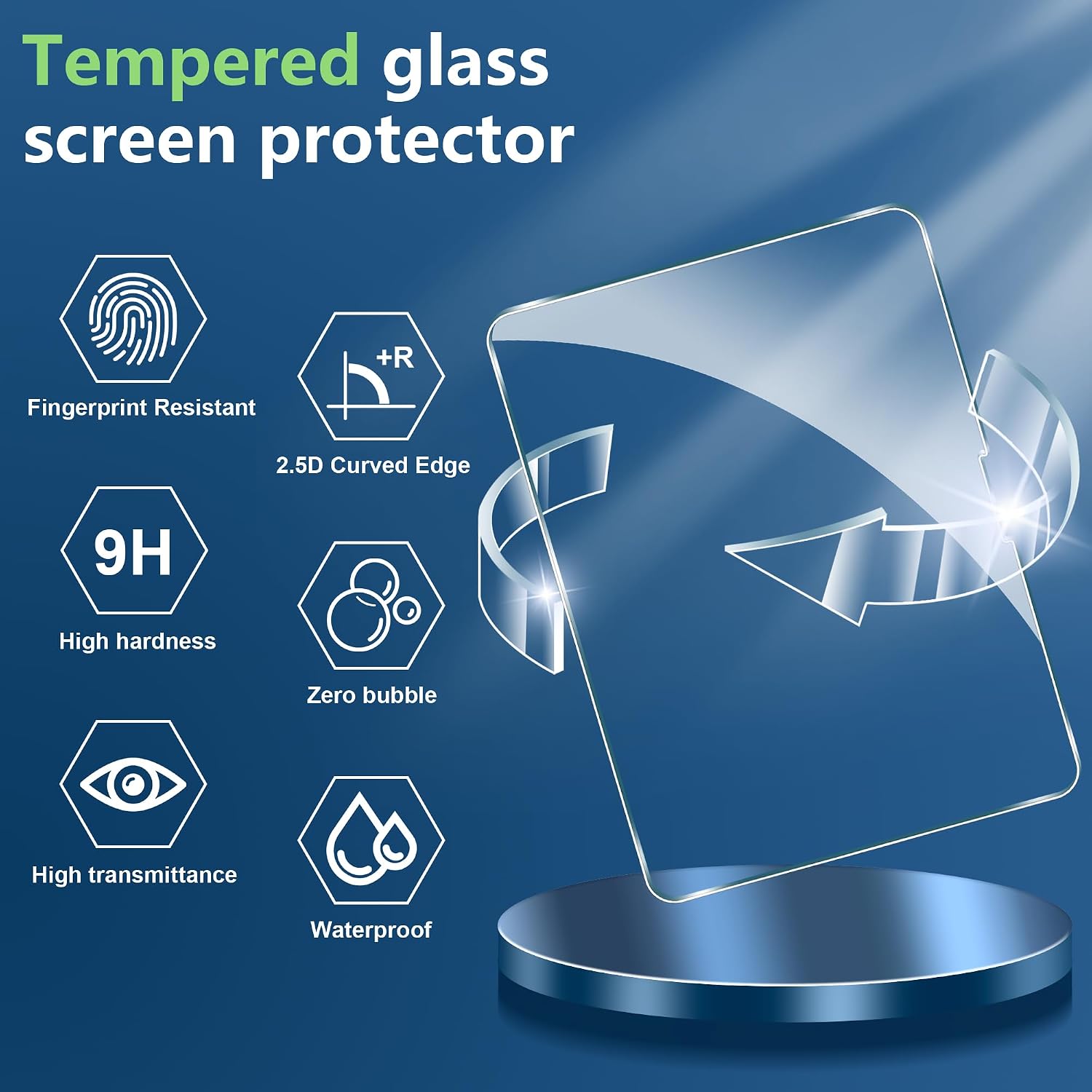for Show 11 (2025) Screen Protector,9H Hardness, Anti-Scratch, Tempered Glass flim, Case Friendly, Anti-Scratch,(2PACK)
