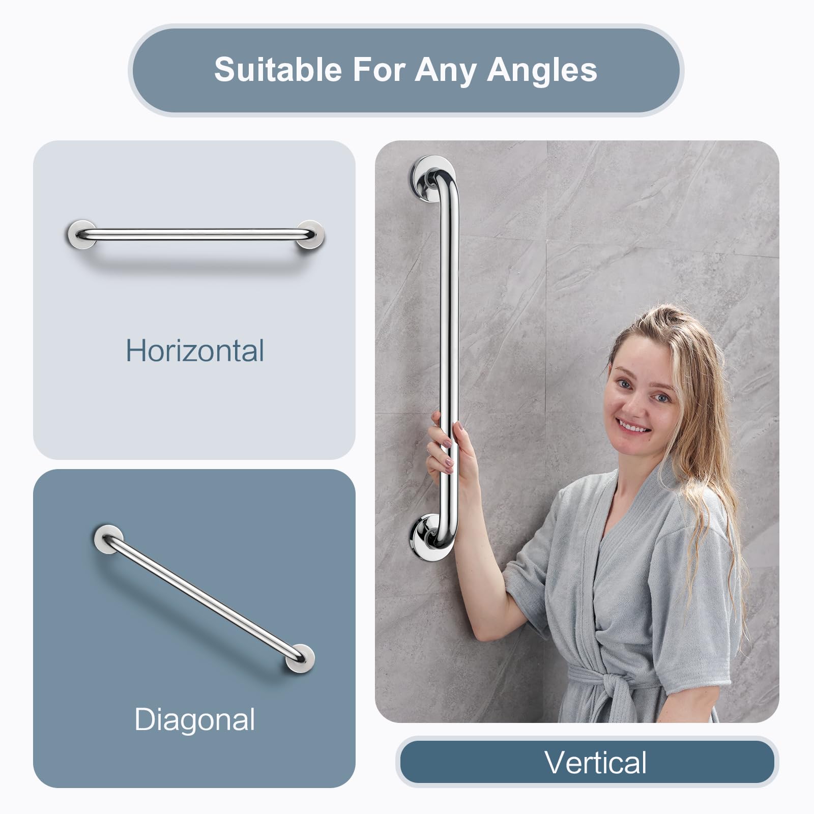Ada Compliant Grab Bars Bathroom 16