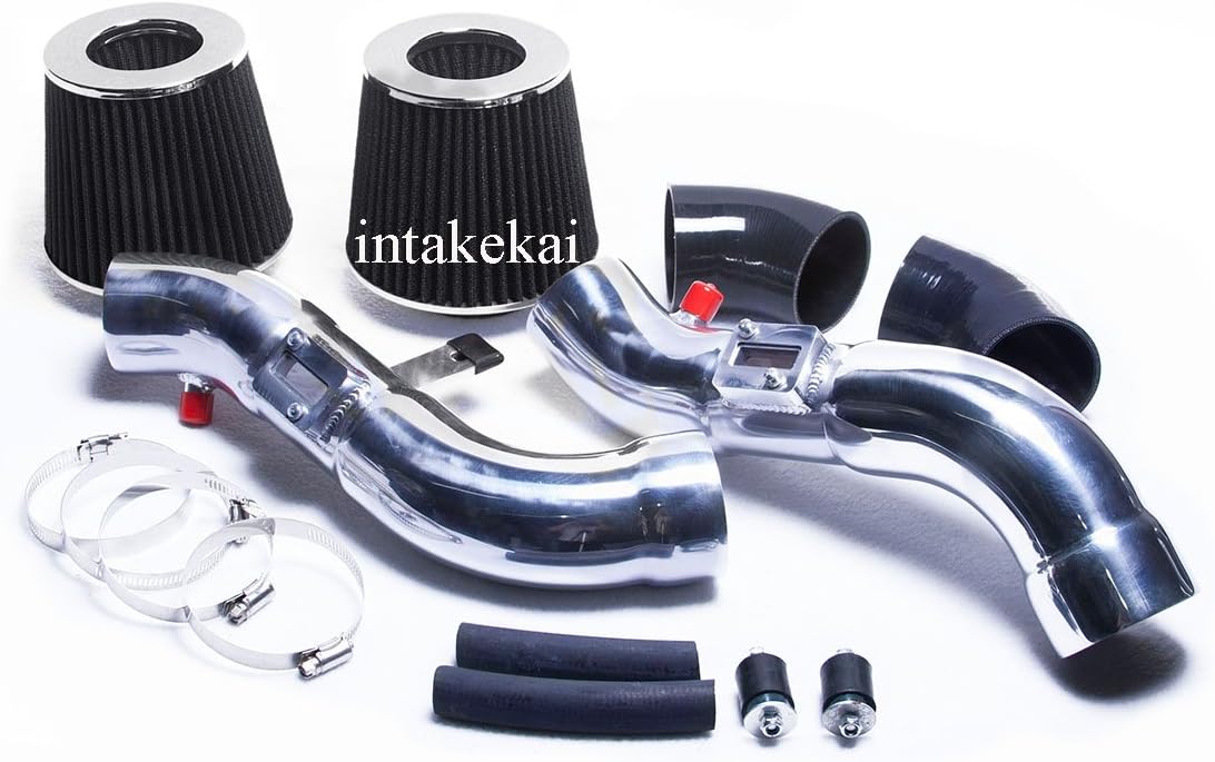 INTAKEKAI Performance Air Intake (Compatible with 2007 2008 NISSAN 350Z 3.5 3.5L V6 MODELS) (BLACK)