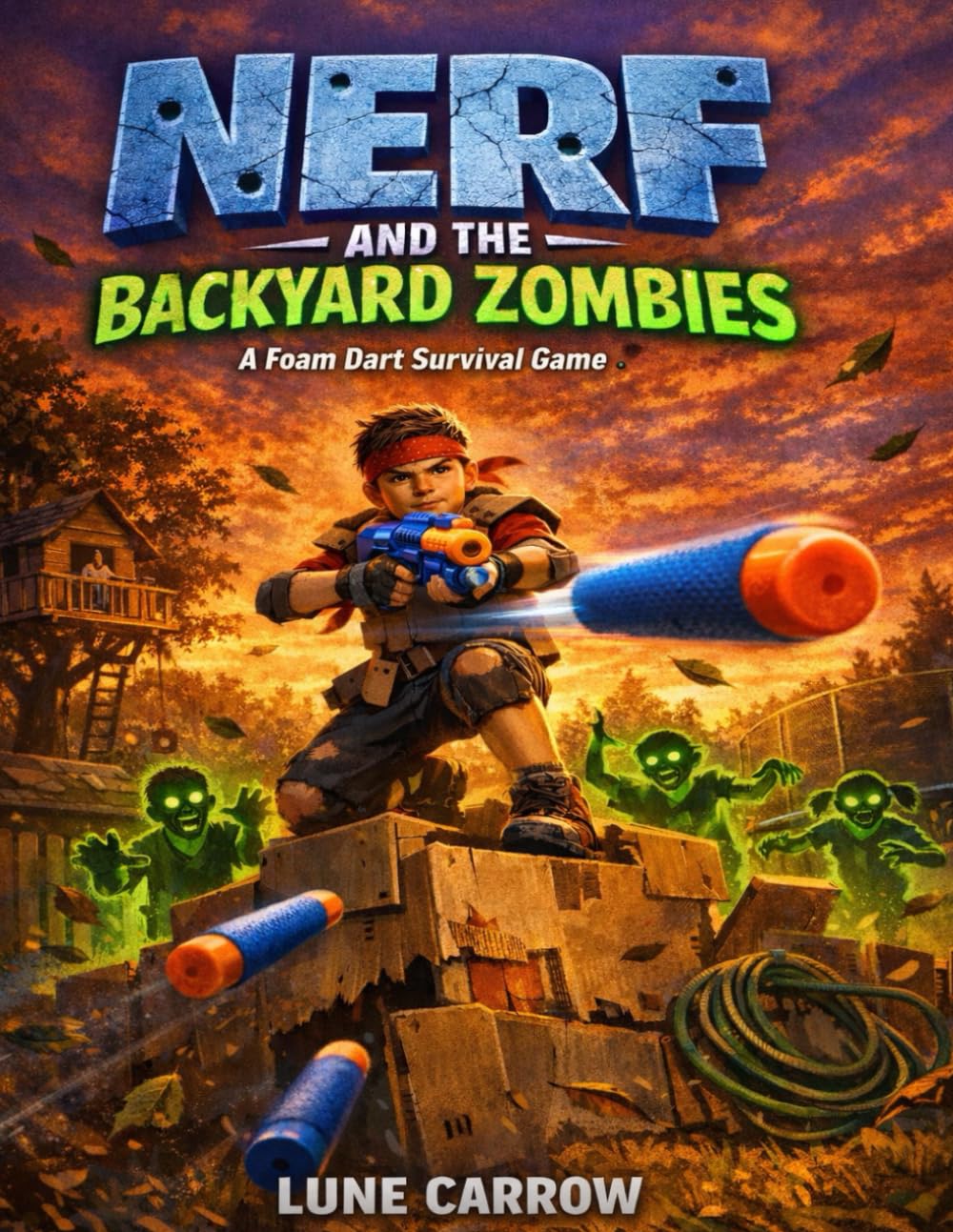 Nerf And The Backyard Zombies: A Foam Dart Survival Game