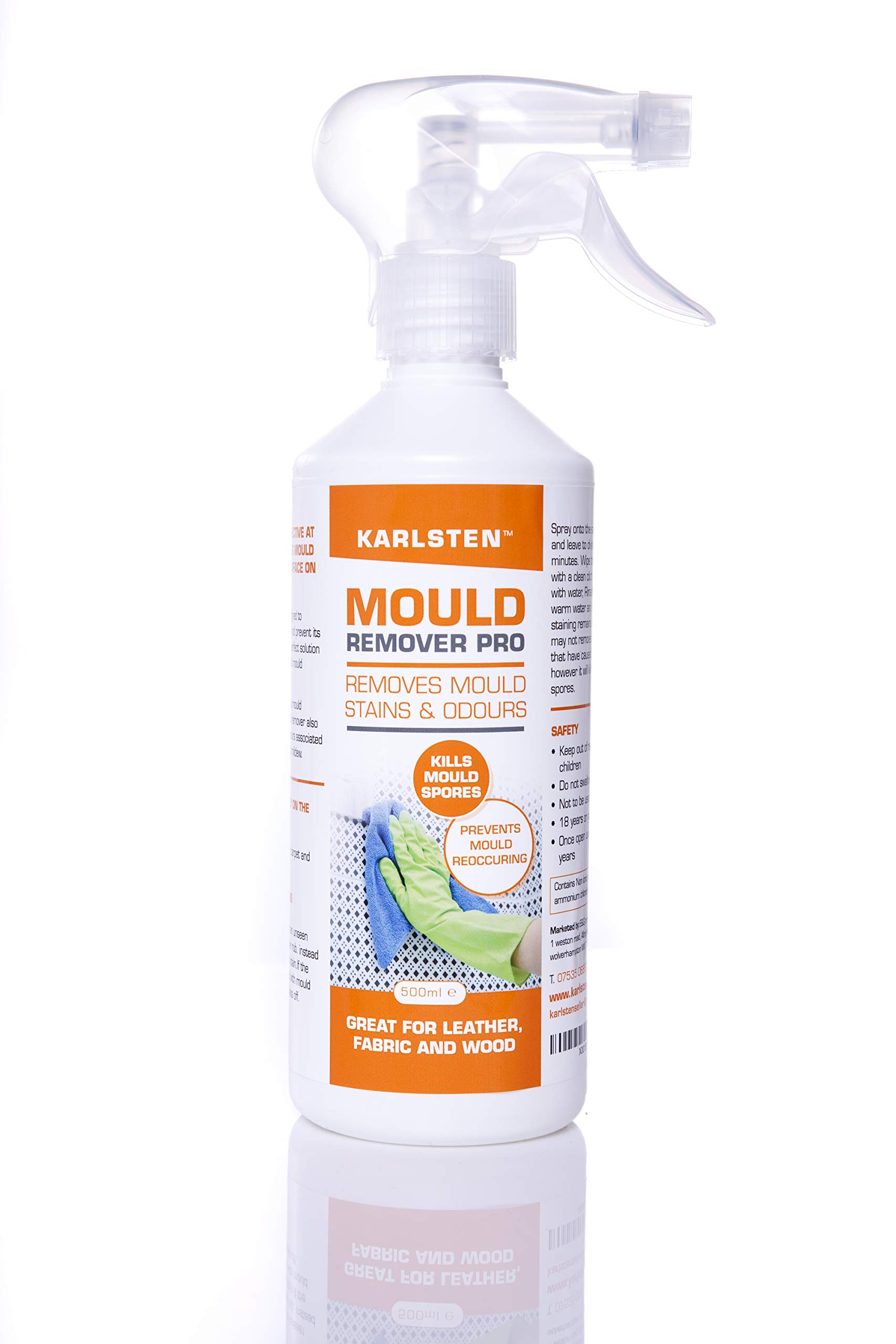 Furniture Mould Remover Spray Pro 500ml - Ultra Effective Mould & Black Mould Remover | Removes Mould & Spores On Contact