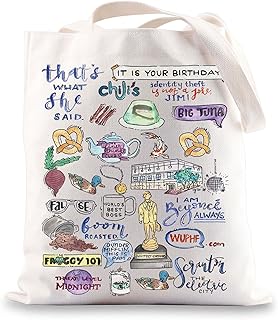 The Office Tote Bag Michael And Dwight Fans Gifts Office Fans Shoulder Bag Office Themed Merchandise