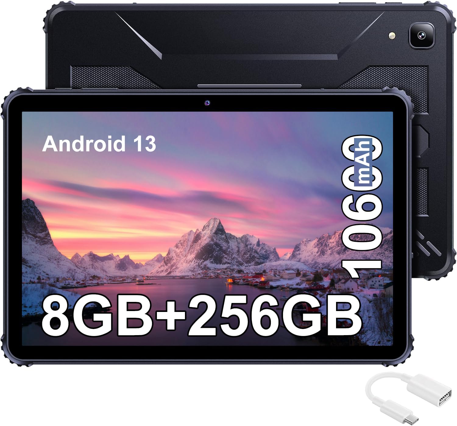 CUBOT Tab KingKong Android 13, Rugged Tablet,10.1'' with 8GB+8GB CUBOT Tab KingKong Android 13, Rugged Tablet,10.1'' with 8GB+8GB