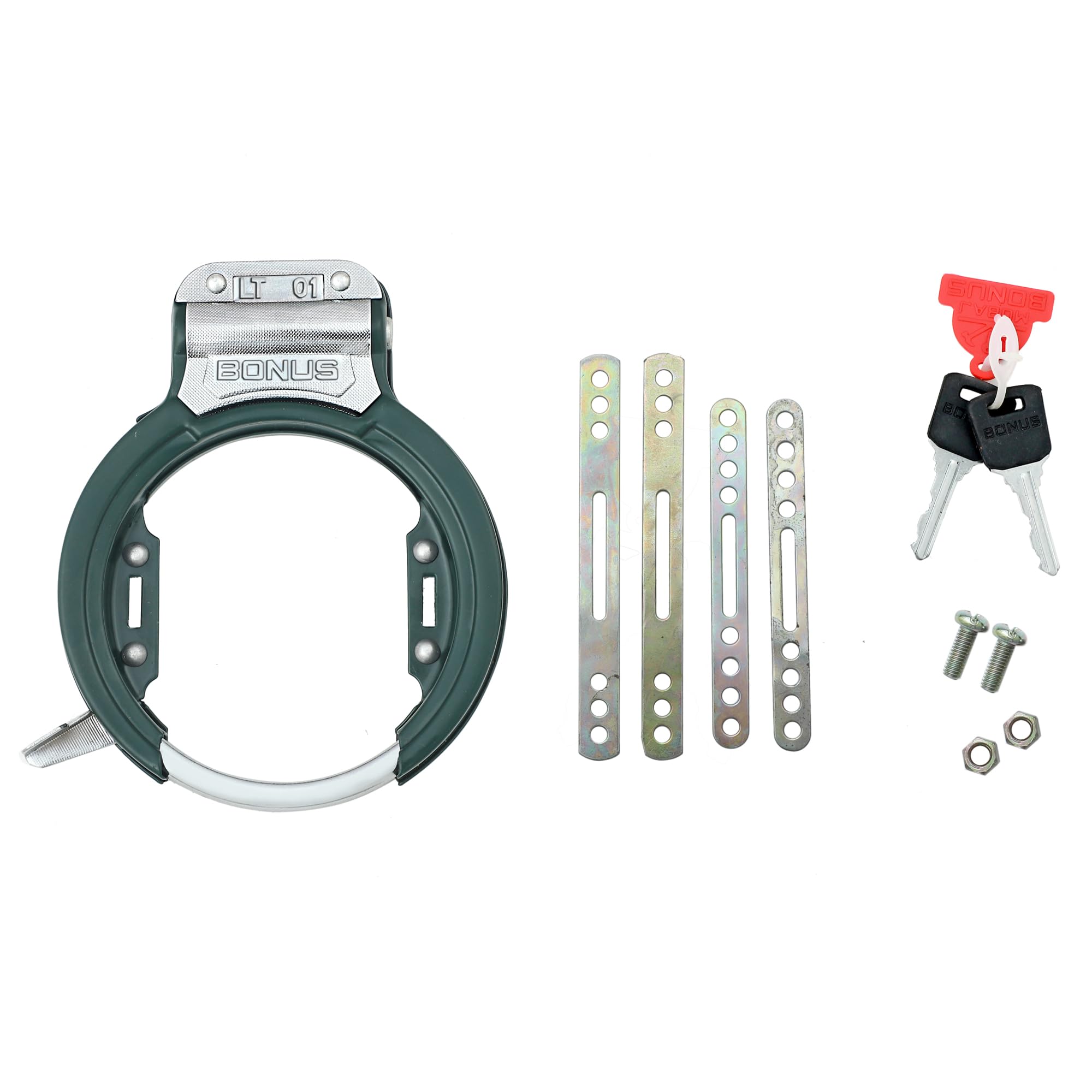 Bonus Cycle Lock LT-01 (Side Key) (Green) 2