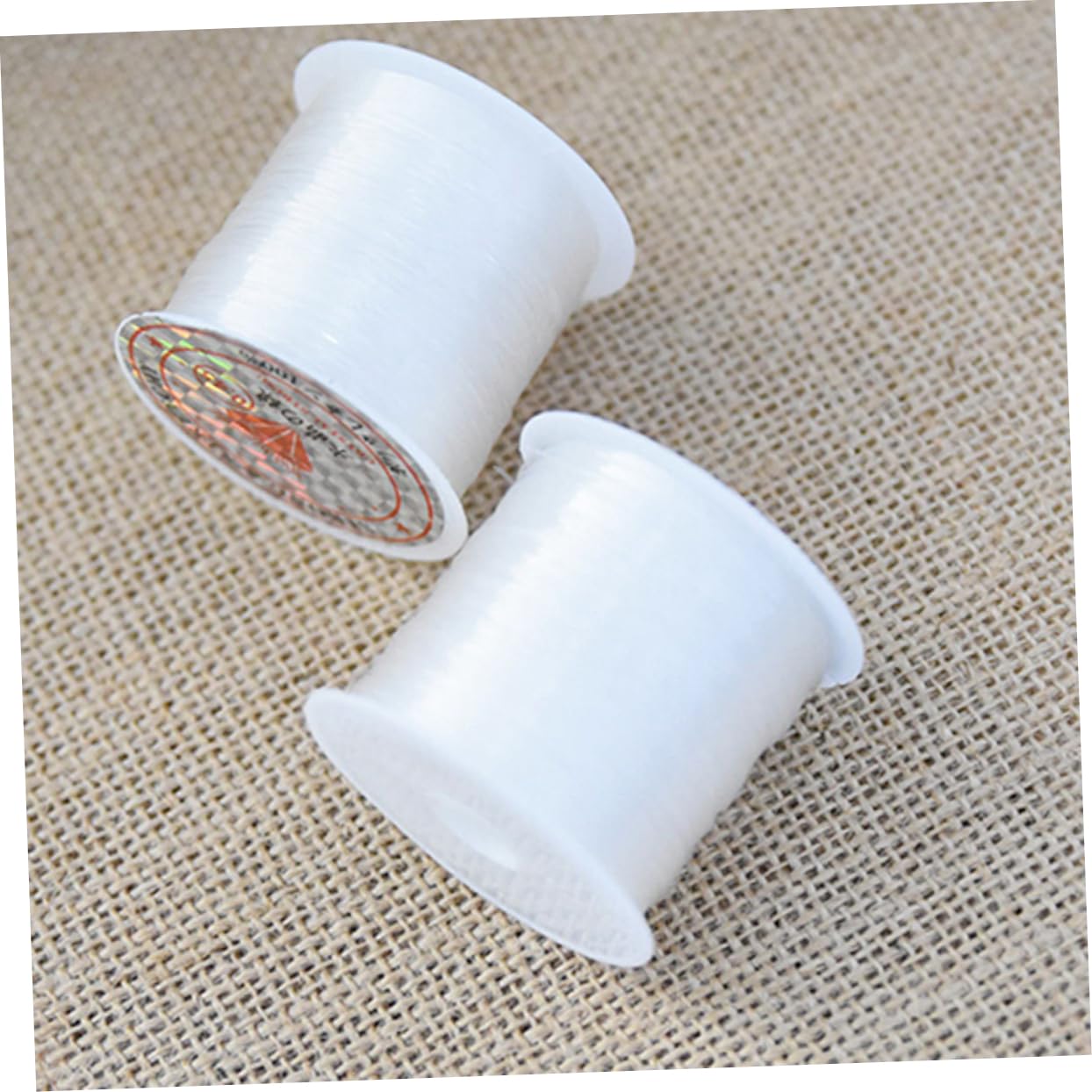 Abaodam Fil de Cristal pour Perles Cordon de Cristal pour Enfilage de Perles Création de Bijoux