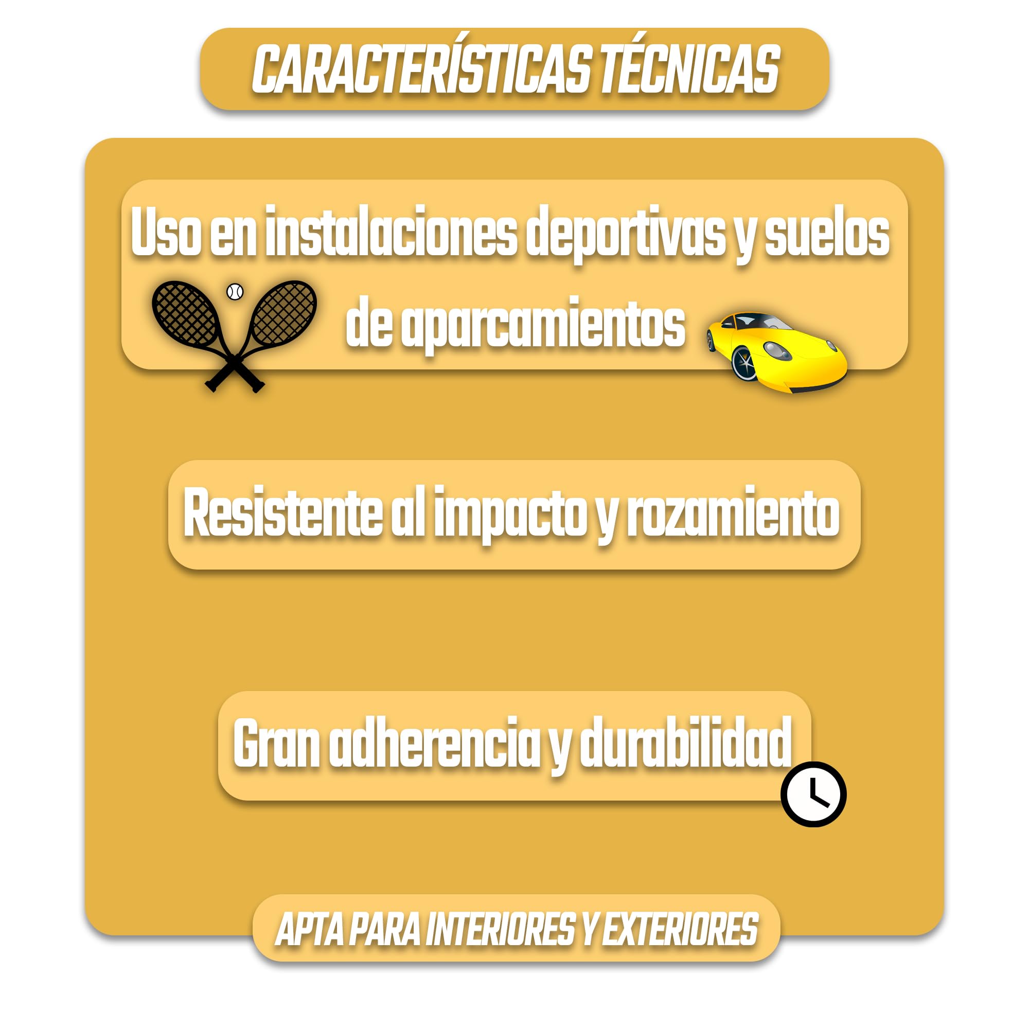 PINTURAS ECU - Pintura Suelos, Garajes y Pavimentos Deportivos en general - 4L - Acabado Mate - Protege y decora las superficies de hormigón, cemento y asfalto (Gris, 4 Litros)