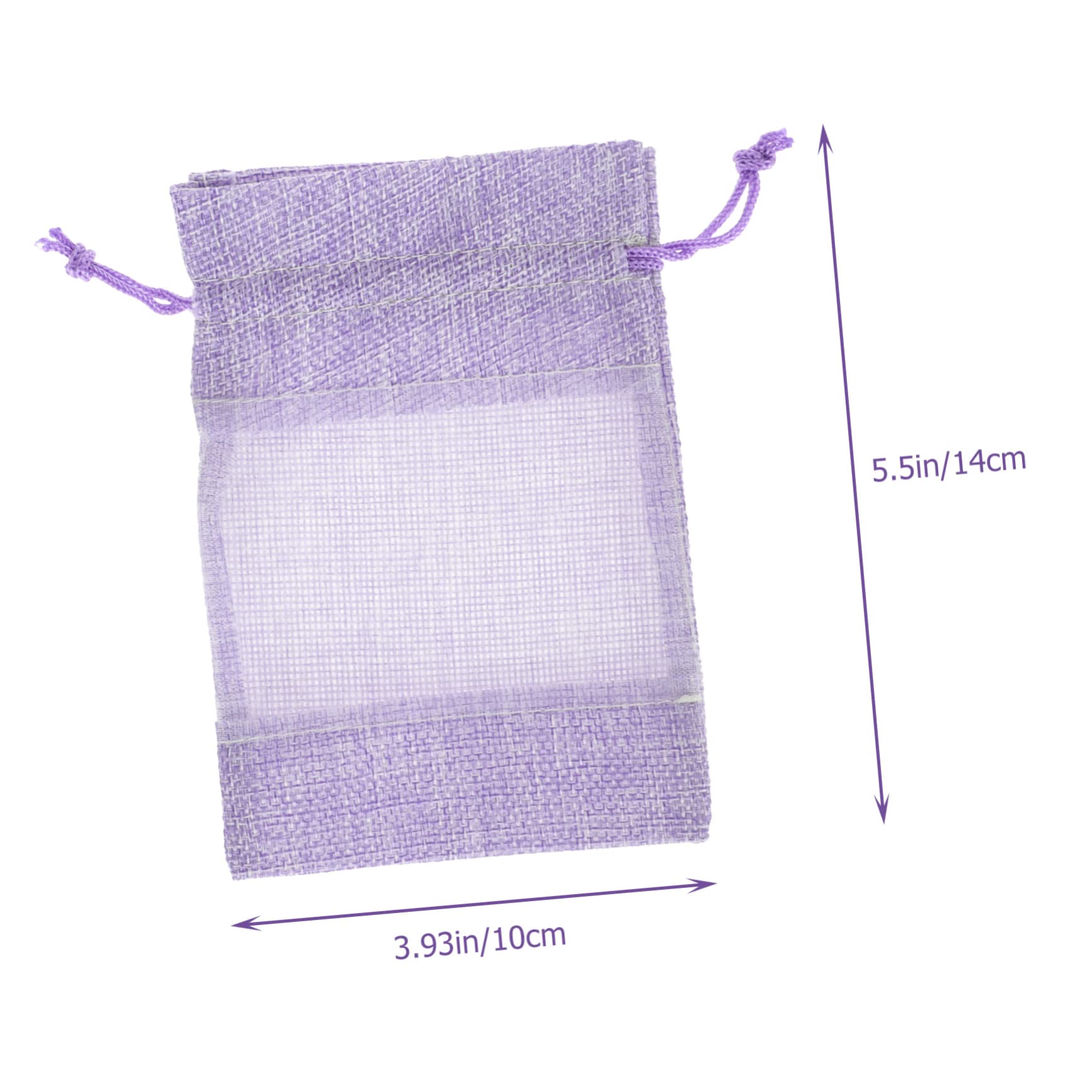 ULDIGI 10 Pack Empty Scent Sachets Drawer Liners Jewelry Organizer Festive Decor Lavender Bags Home