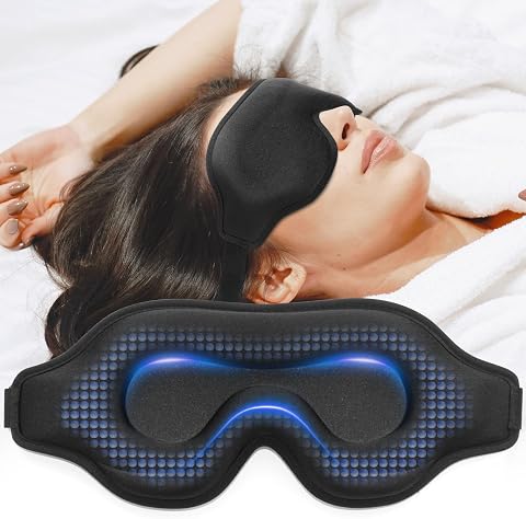 3D Weighted Eye Mask for Lash Extensions, Eye Covers for Sleep