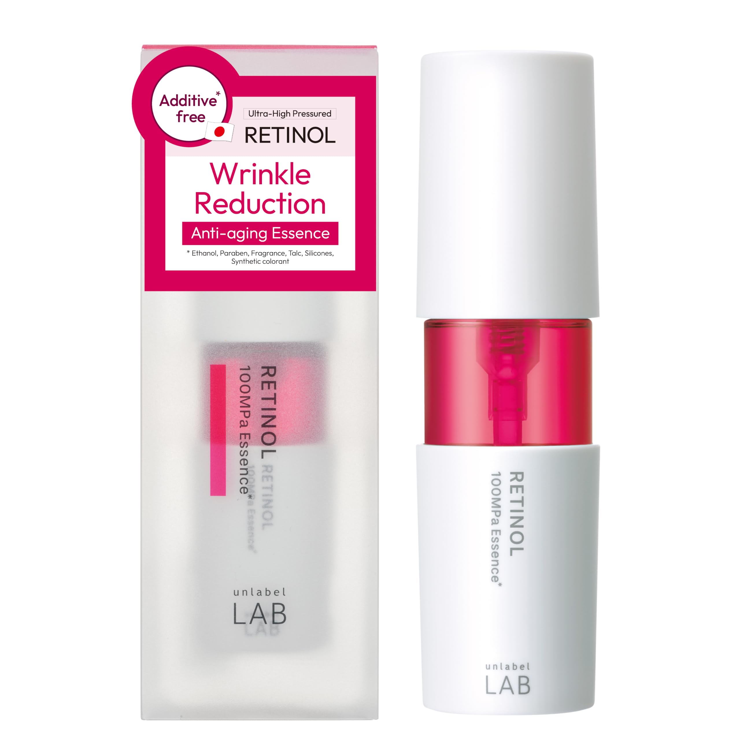 美容液 At by beauty lab. LUXE Retino parfait Amazon.com: unlabel LAB Retinol Serum, Ultra-High-Pressured