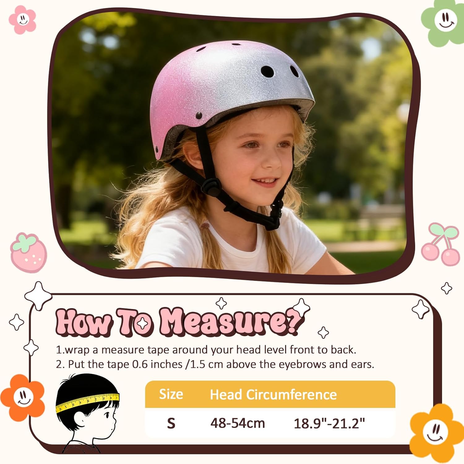 Toddler Kids Bike Helmet,Adjustable for Child Boys Girls,Multi-Sport & Ventilation for Bicycle Scooter Skateboard Skate - Image 7