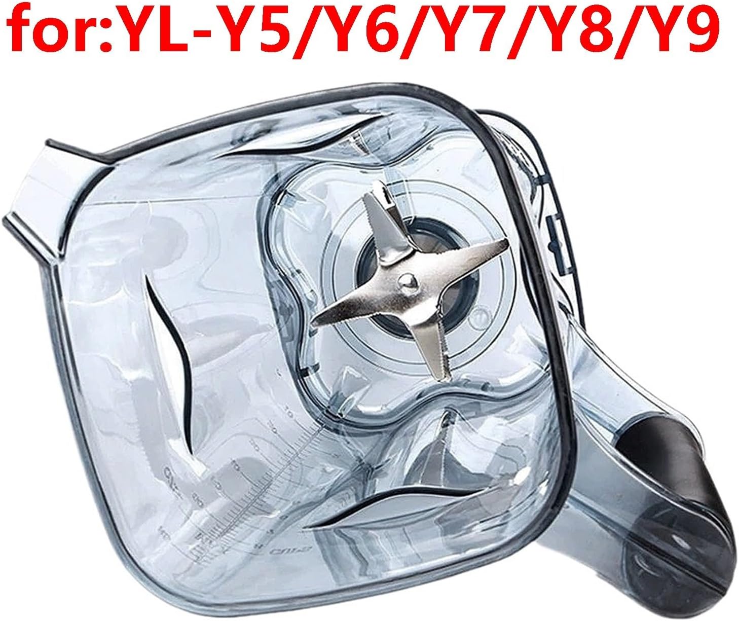 Mixing Cup，Food Processor Accessories Cup, Lid And Knife，Compatible For Joyoung，for YL-Y5 Y6 Y7 Y8 Y9，Food Processor Replacement