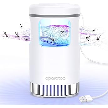 insect killer electric mosquito trap mosquito lamp with usb and light insect mosquito trap insect lamp fly killer for bedroom kitchen office home