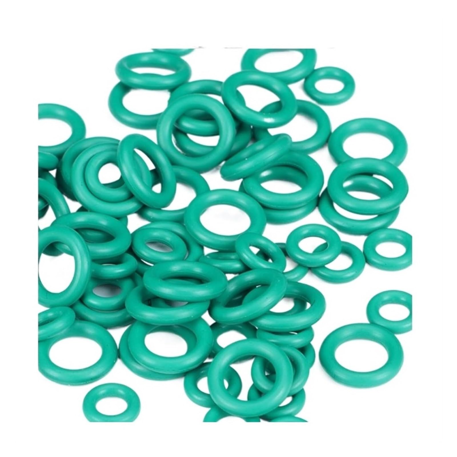 O-Ring In FKM Verde, Sezione 2,0 Mm, Diametri Vari 5-70 Mm, Guarnizione Olio