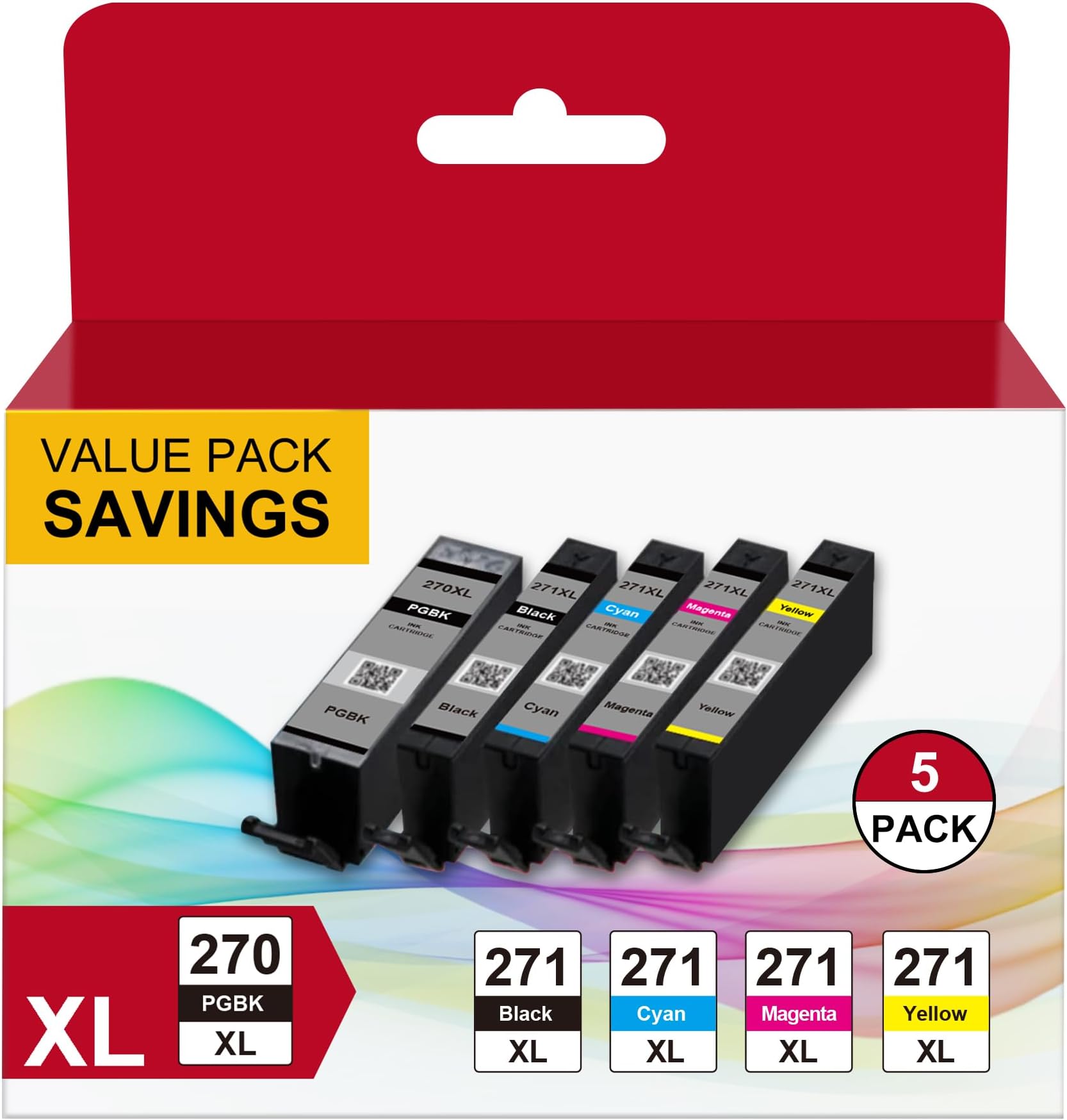 Cartucce Di Inchiostro A Colori Originali Canon PGI-270 BK - Foto 8