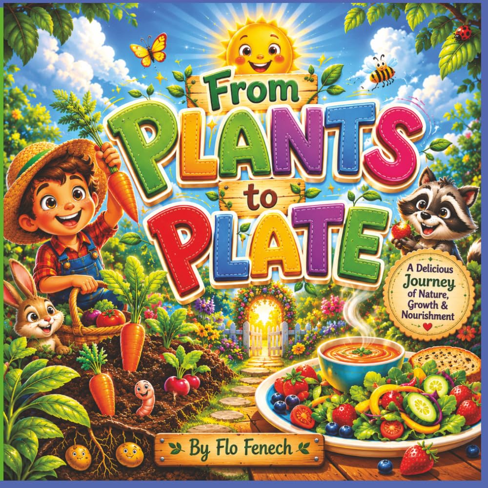 Plants to Plate: An Early Reader About Where Food Comes From