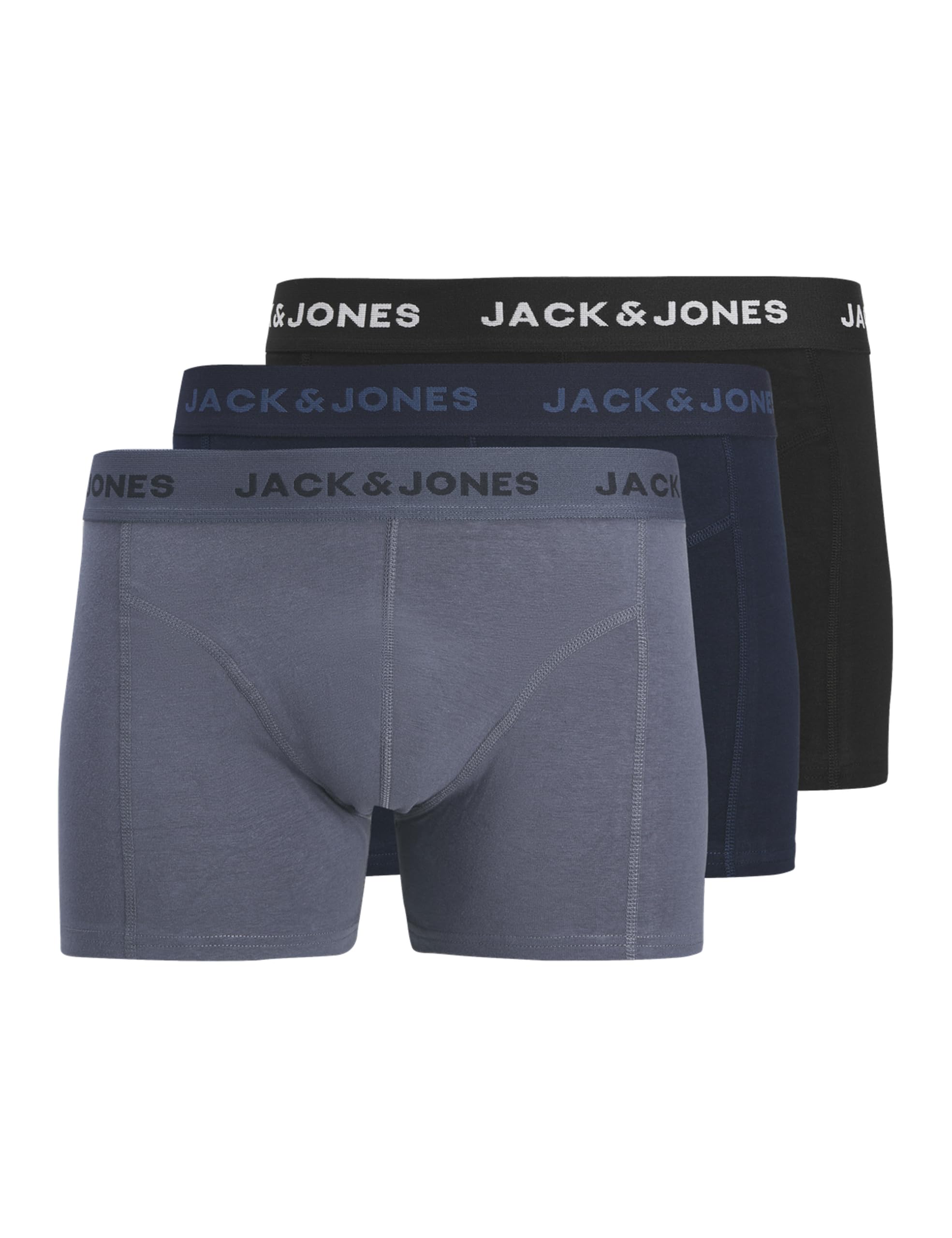JACK & JONES Jacjeremiah Solid Trunks 3 Pack