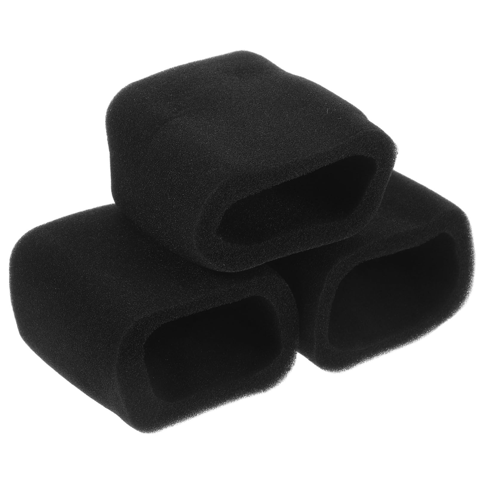 Milisten 3 pièces Lot de Housses Mousse pour Microphone à Main Protection Acoustique Épaisse Anti-bruit et Protection pour Scène et Karaoké