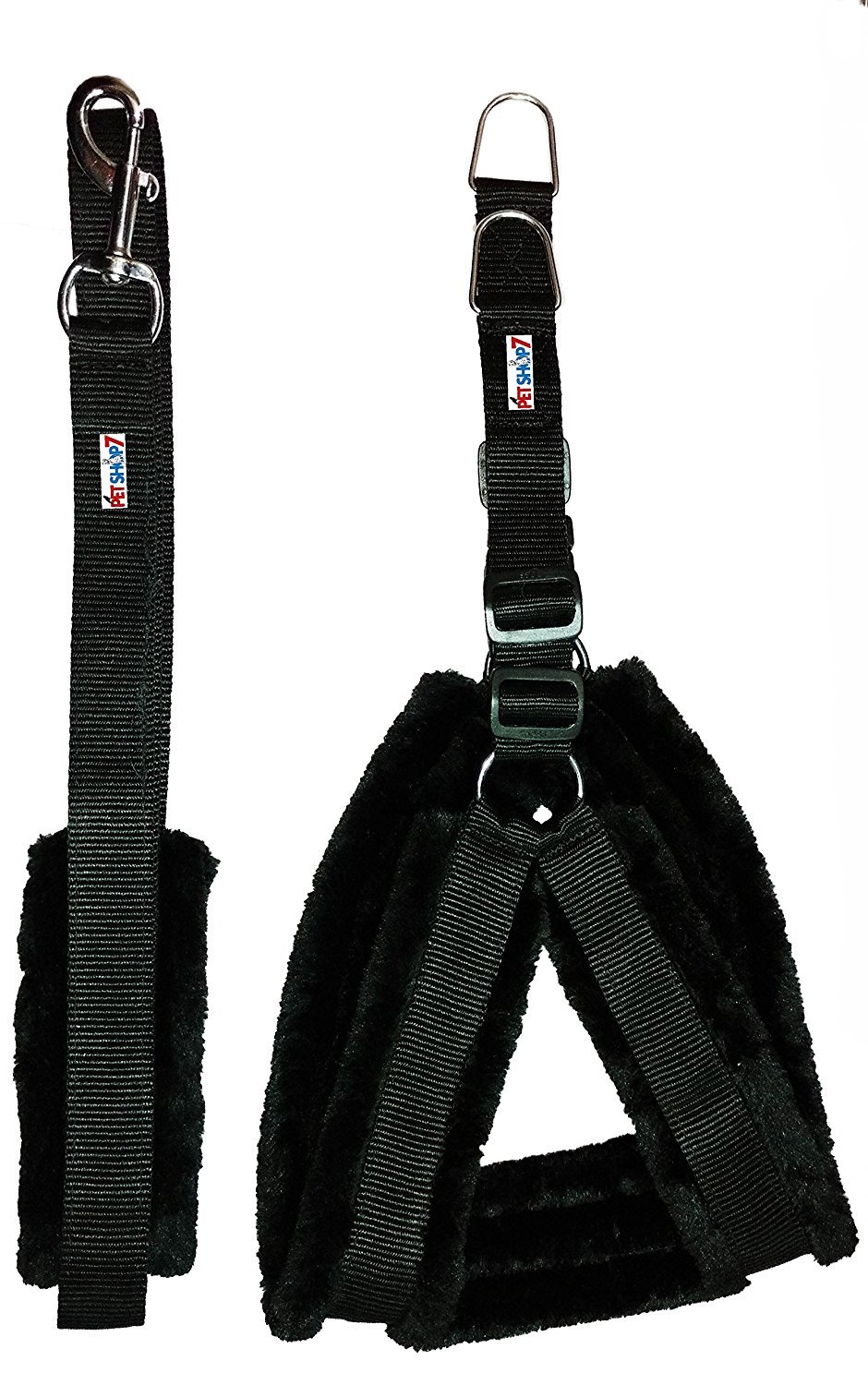 See full amazon price history chart for Skora Nylon Dog Harness & Leash Set with Fur 1.25 inch Large - Black (Chest Size - 28-34) Skora Nylon Dog Harness & Leash Set with Fur 1.25 inch Large - Black (Chest Size - 28-34) (B075N4TTC9) Amazon Price History, Amazon Price Tracker