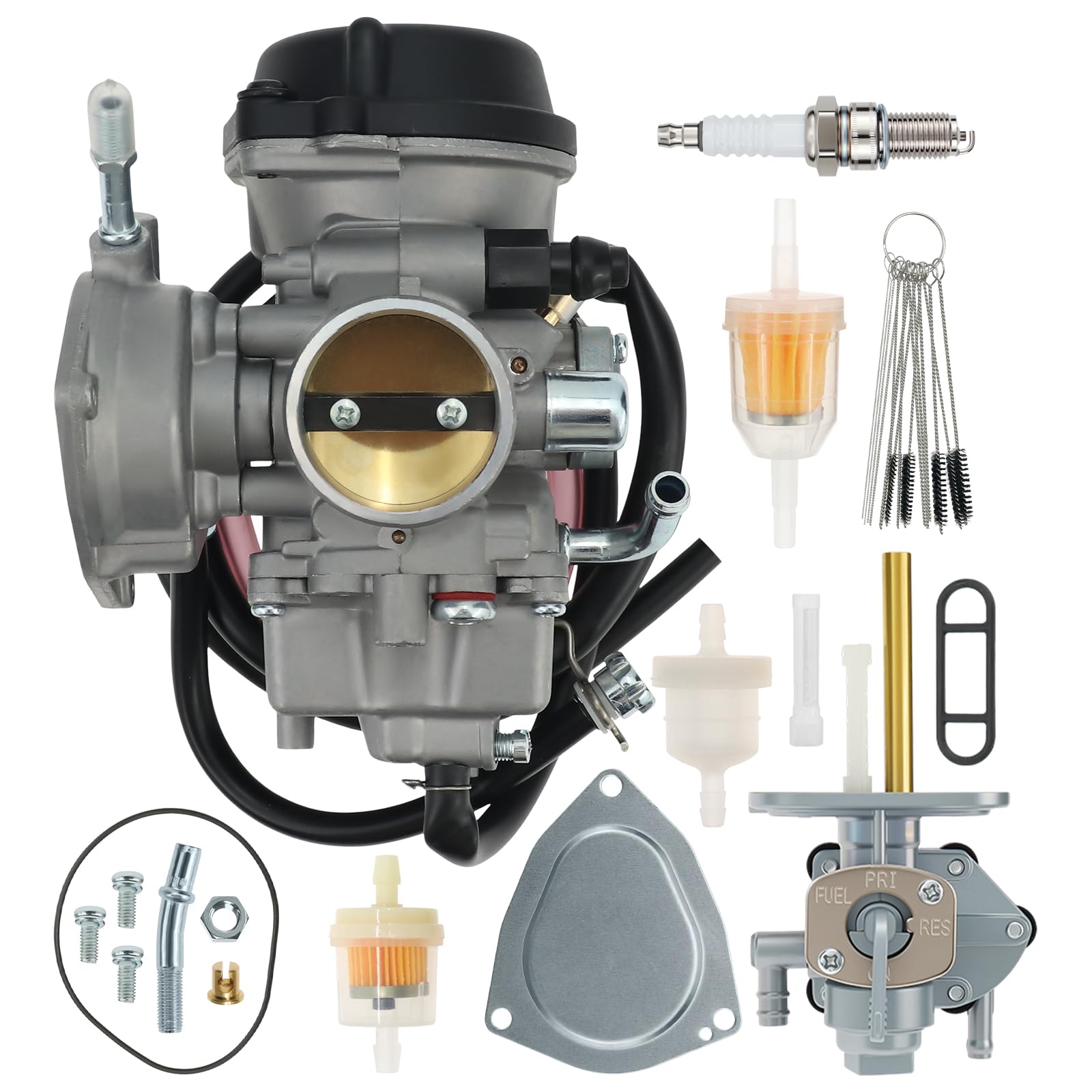 Carbman Raptor 350 Carburetor Compatible with Yamaha RAPTOR 350 YFM350 Carb 2004 2005 2006 2007-2013 YFM 350 YFM-350 YFM350RSE YFM350RSE2