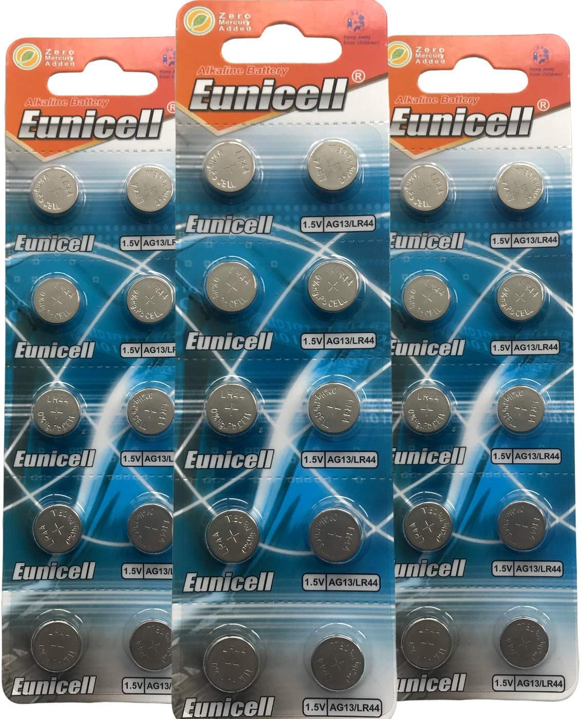 Energizer LR44 1.5V Button Cell Battery x 4 Batteries