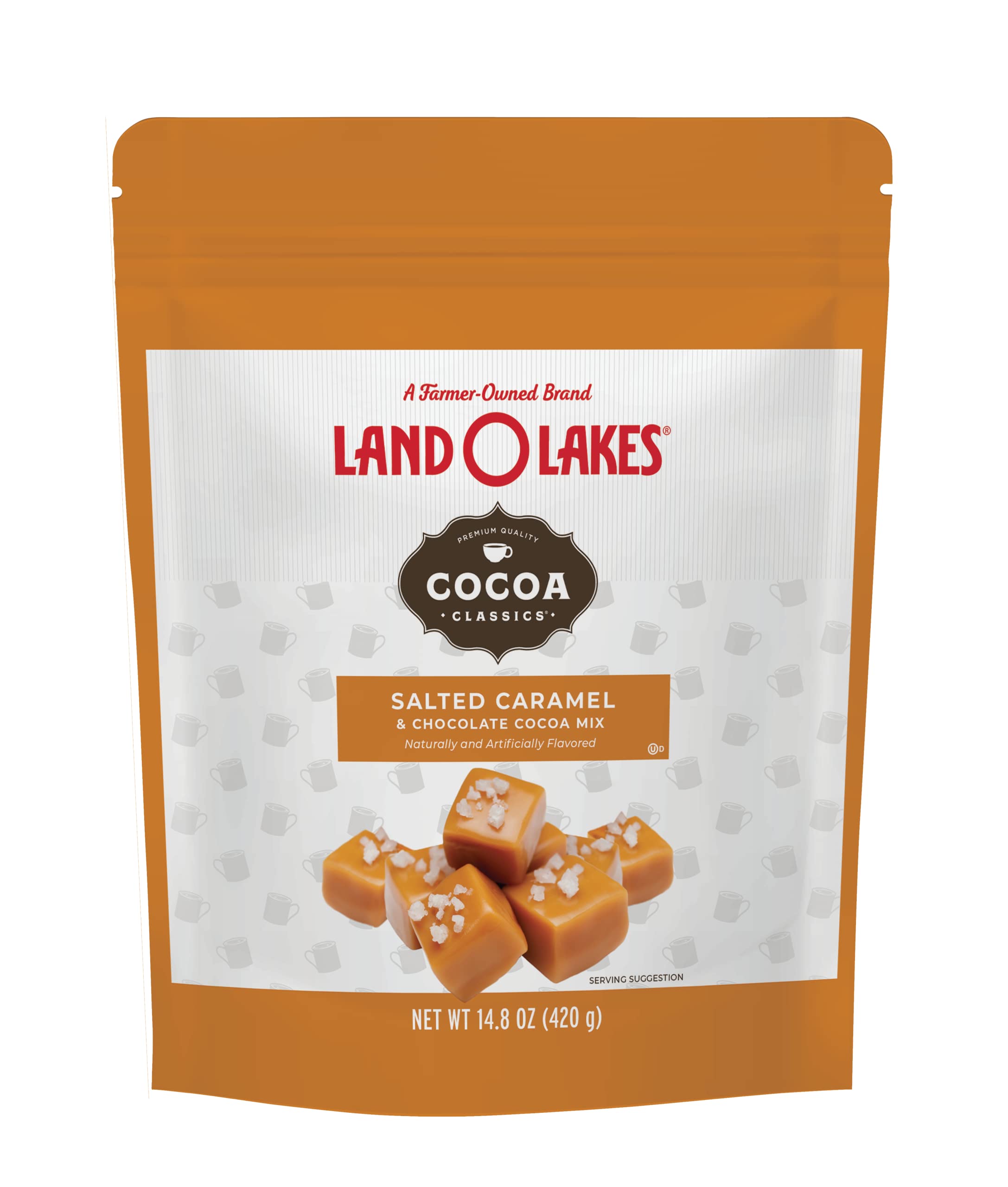 Land O Lakes Salted Caramel (New) / 14.8 Ounce (Pack of 1) / Brown Cocoa