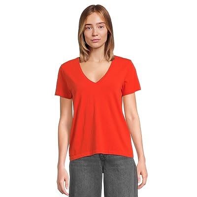 Madewell Northside V Neck T Shirts Women