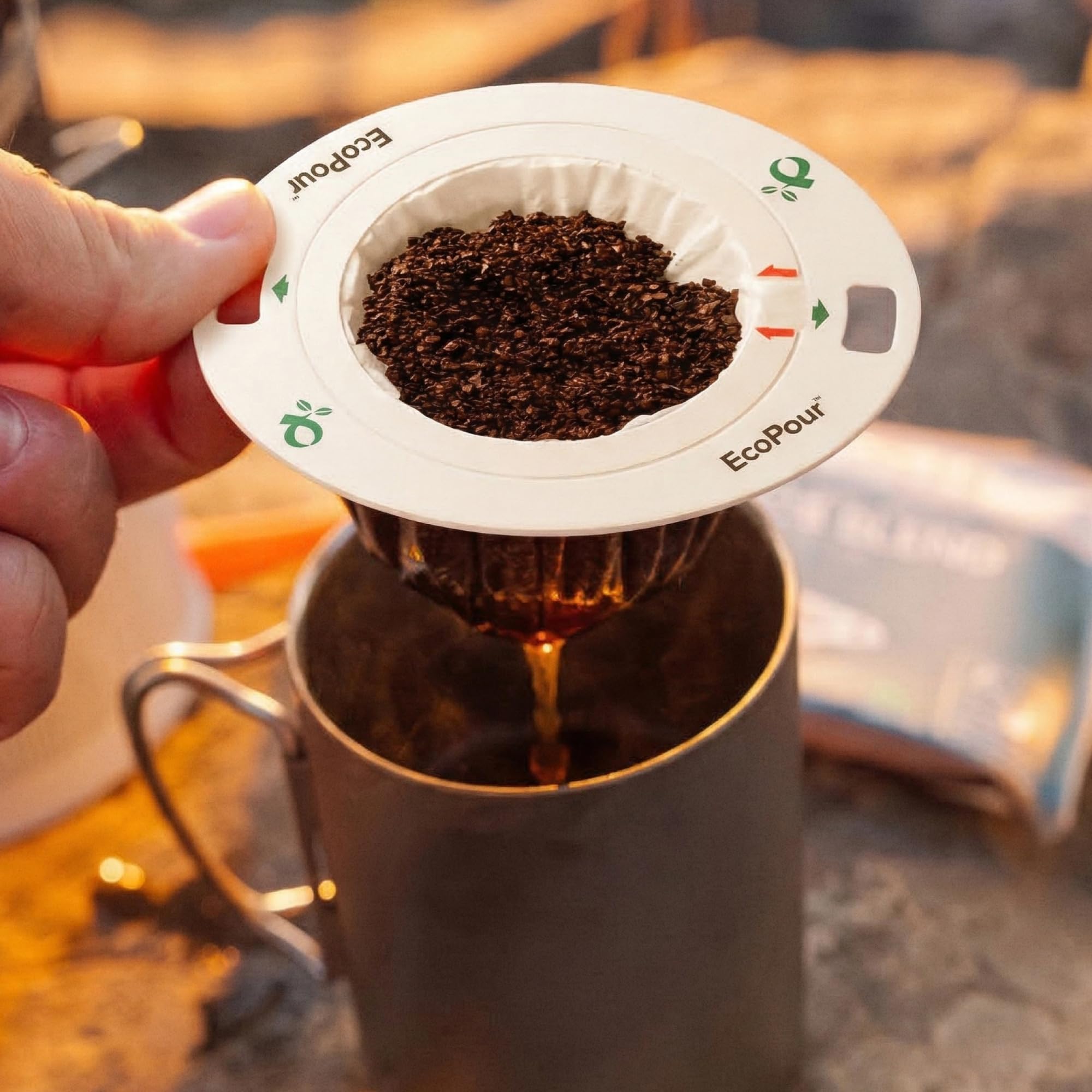 EcoPour Coffee Filters - Compostable & Sustainable -7 EcoPour Coffee Filters - Compostable & Sustainable -7
