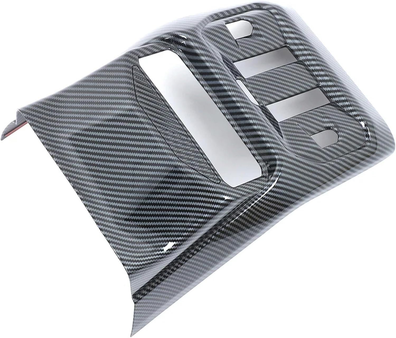 Car Rear Air Conditioner Air Outlet Panel Anti Kick Cover for BMW X3 G45 2025 ABS Carbon Fiber Trim Decoration Accessories