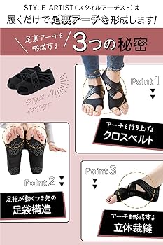 Amazon | apprecia フットサポーター 土踏まず 足裏 横 縦