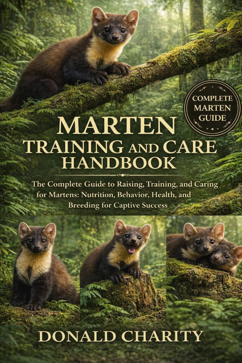 MARTEN TRAINING AND CARE HANDBOOK: The Complete Guide to Raising, Training, and Caring for Martens: Nutrition, Behavior, Health, and Breeding for Captive Success.