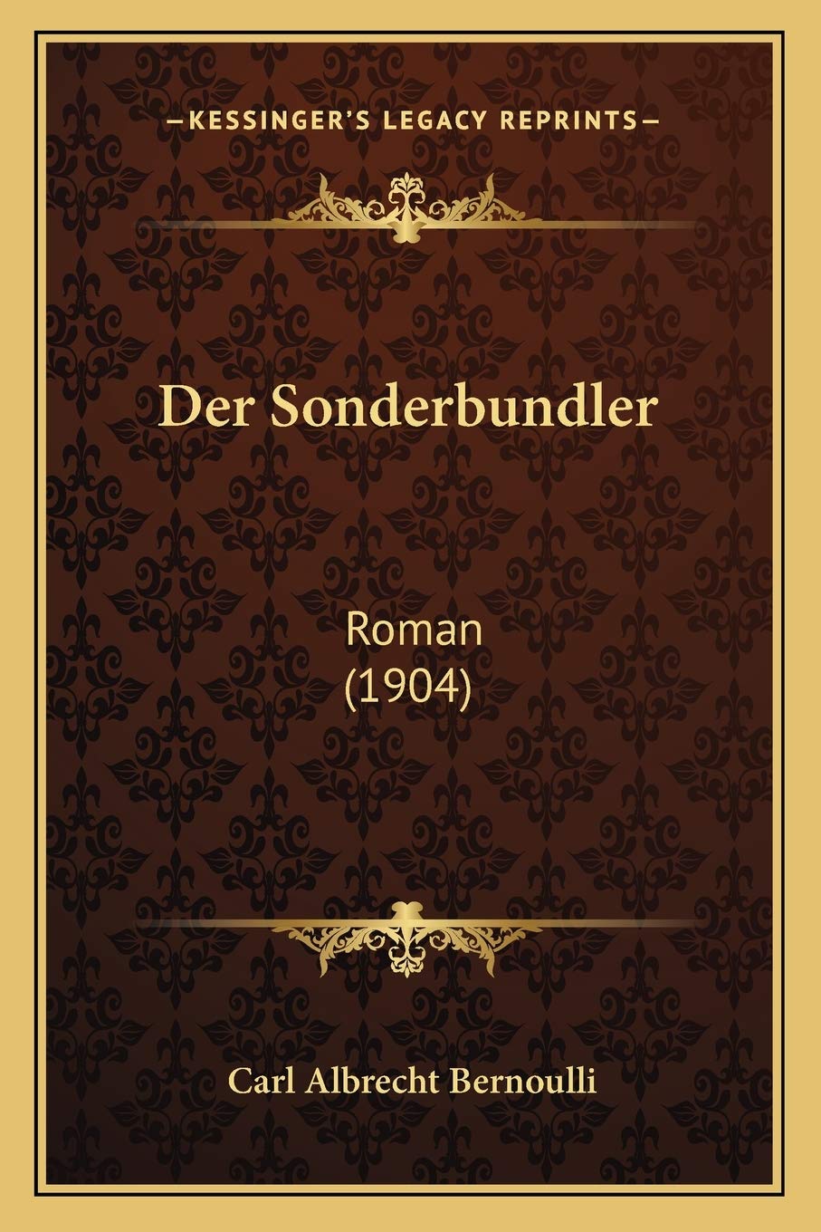Der Sonderbundler: Roman (1904)
