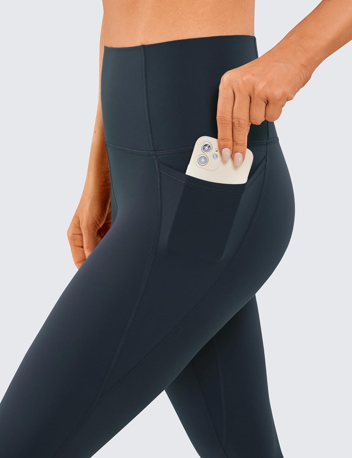 CRZ YOGA Butterluxe Workout Leggings Pockets 31" - High Waisted Athletic Gym Womens Yoga Pants for Tall Women - Image 3