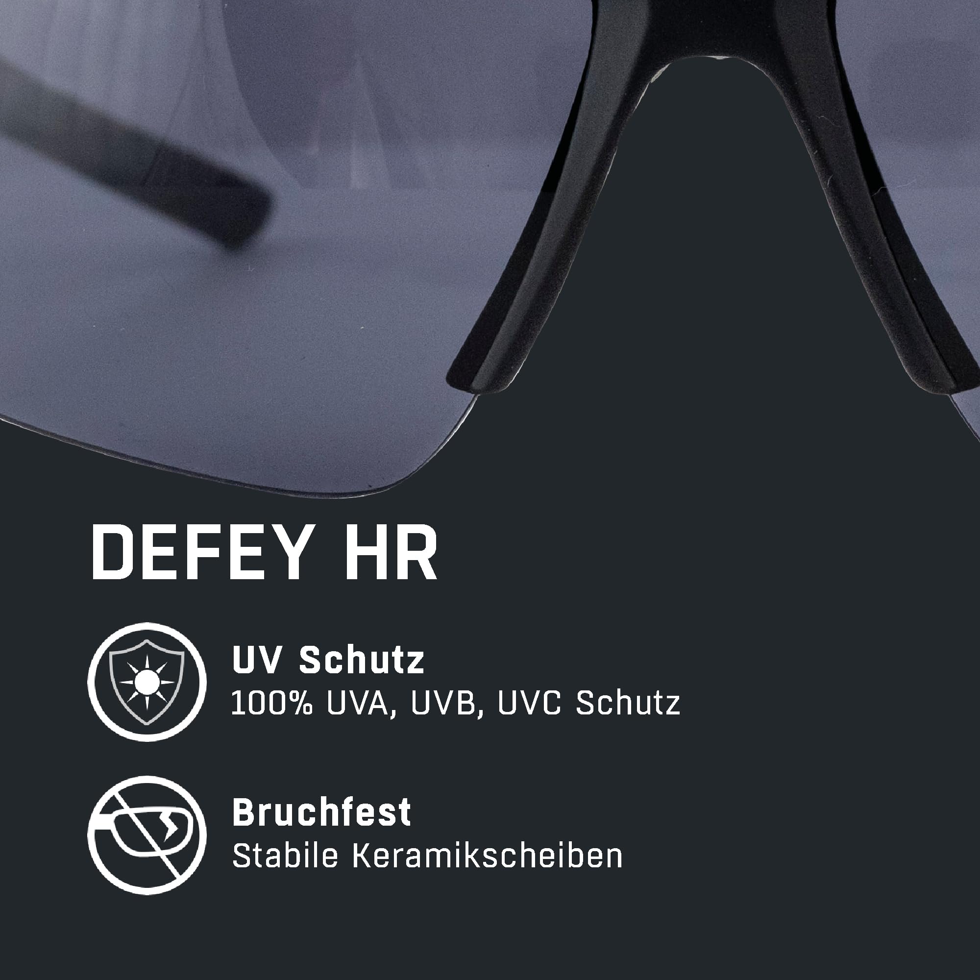 ALPINA DEFEY HR - Verspiegelte und Bruchsichere Sport- & Fahrradbrille Mit 100% UV-Schutz Für Erwachsene