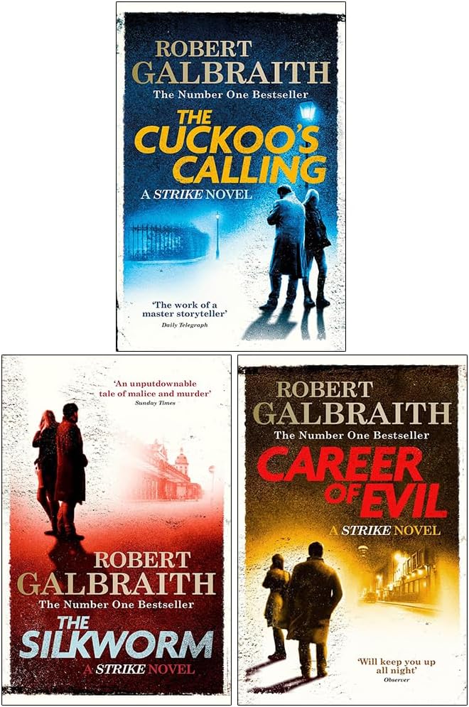 Cormoran Strike Series Robert Galbraith Collection 3 Books BOX Set
