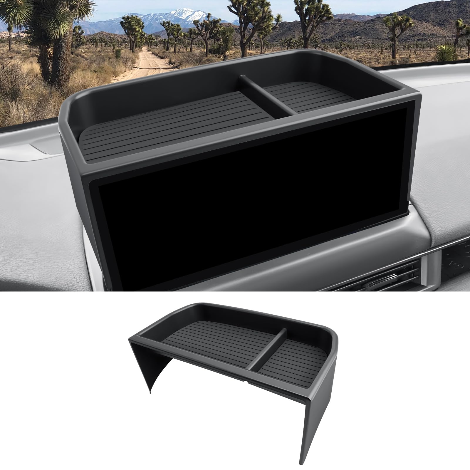 CDEFG Dashboard Storage Tray for 2026 Honda Pilot 12.3" Screen