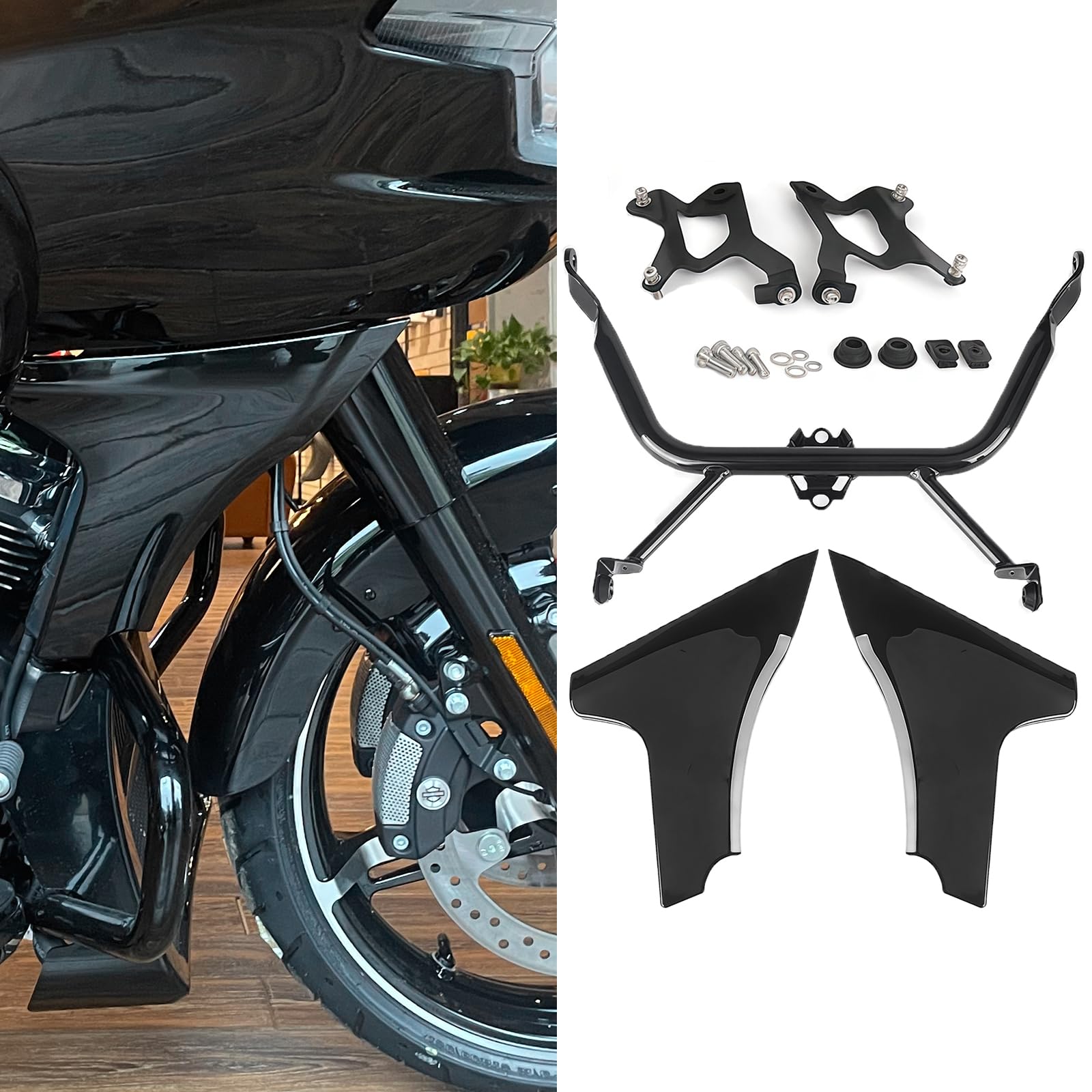 Amazon.com: FWXEOZ Side Fairing Panel Bracket Kits for Touring CVO